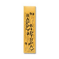 Stock Recognition Ribbons (Happy Birthday) Lapel